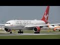 Plane Spotting at Manchester Airport, Close up Spool ups! 07-05-18