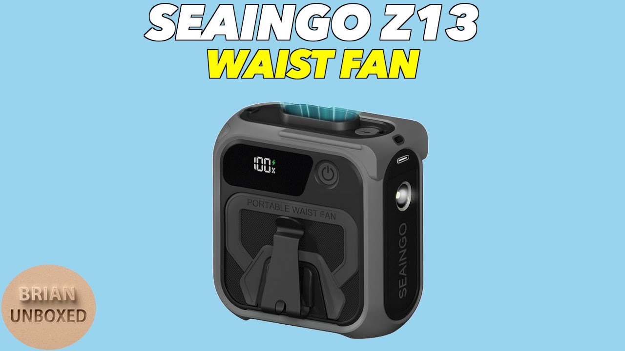 SEAINGO Portable Waist Fan - Review