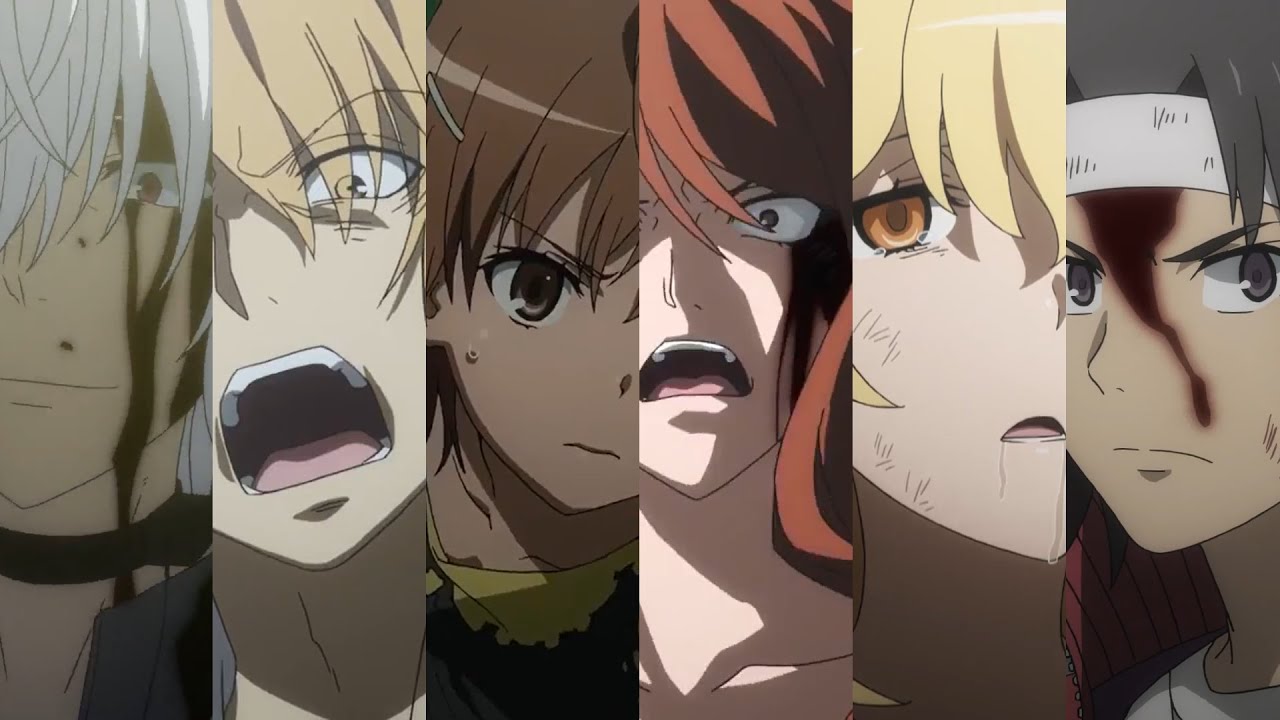 Touma And Gunha Vs Level 5 1 Misaka Mikoto Toaru Kagaku No Railgun T Youtube