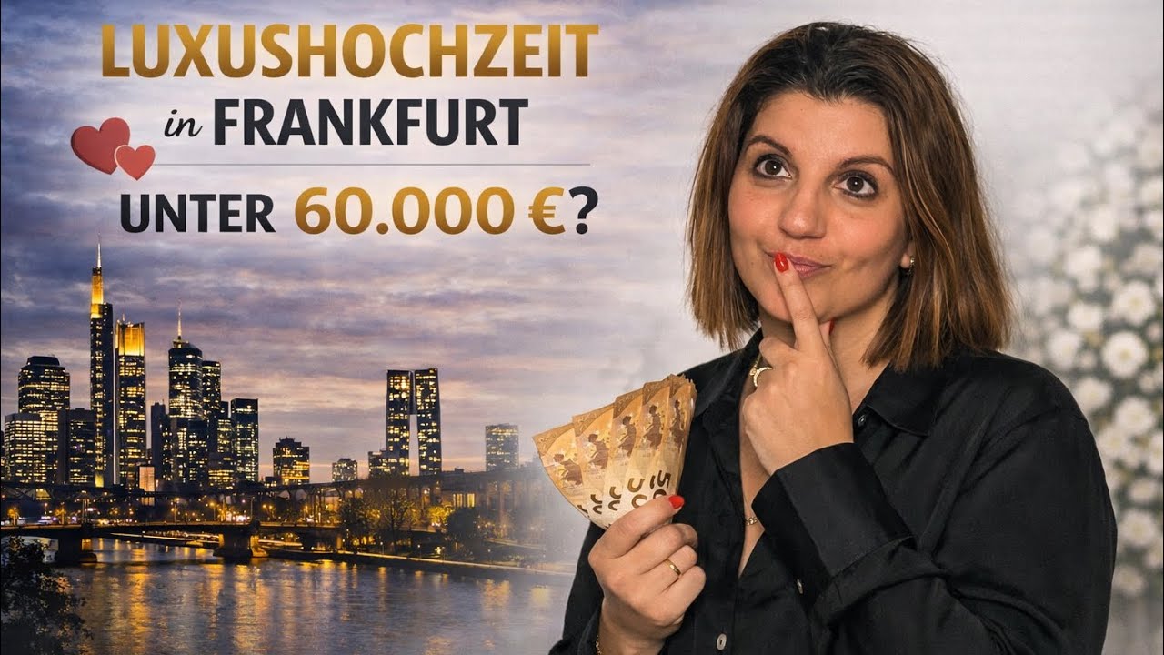 Luxushochzeit in Frankfurt unter 60k