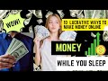 "10 Lucrative Ways to Make Money Online While You Sleep: From Cloud Mining to Affiliate Marketing"