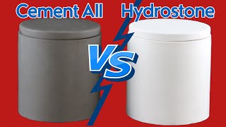 Cement All vs  Hydrostone | The Ultimate Candle Jar Battle