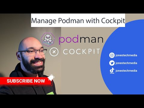 Podman Web Management with Cockpit Integration