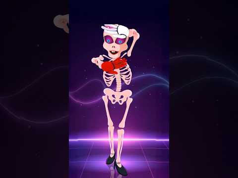 Color Mixing | โครงกระดูกเข้าร่วมเทรนด์ผสมสี 💀🎨#learning #kidsvideo #colormixing #teeheetown #shorts