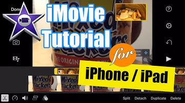 iMovie for iPhone Tutorial - Picture in Picture Video Overlay