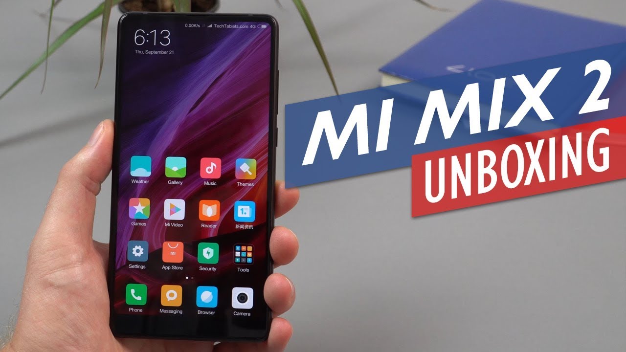 Xiaomi Mi Mix 2 - Распаковка