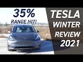 Winter with a Tesla Model Y