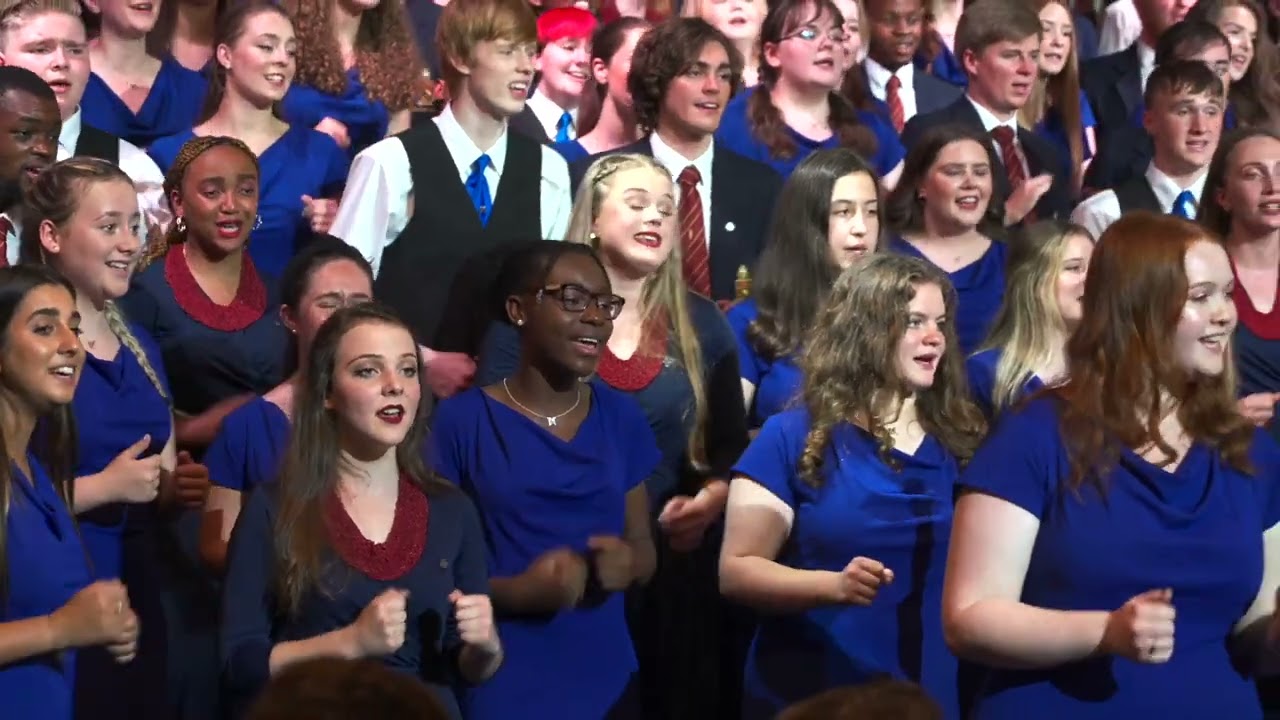 Tshela Moya / Ke nna yo Morena,  by Michael Barrett. Barnsley Youth Choir and Tuks Camerata