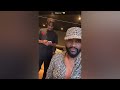 Fally Ipupa partage une séance studio avec son fils Marcosins @fallyipupa