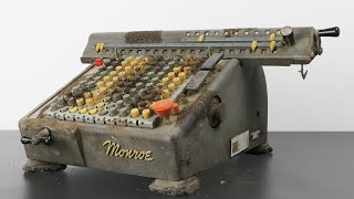 Antique 1950 Calculator  Restoration