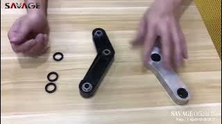 Lowering Links Kit For YAMAHA MT07 FZ07 XSR700 2014-2024 YZF R7