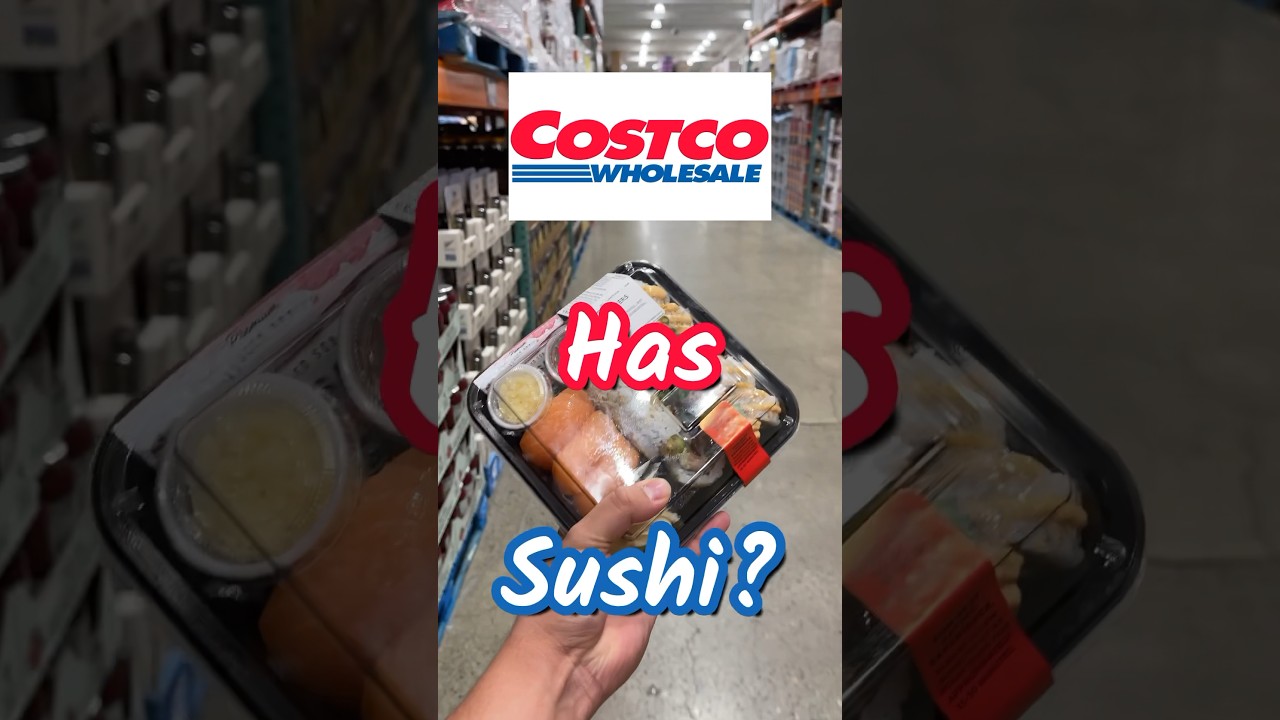 I would rate the sushi 2 out of 10 : r/Costco