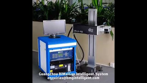 UV laser printer for printing date