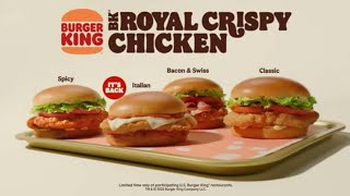 Italians Back - Bk Royal Crispy Chicken