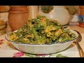 Лучшие гарниры. Стручковая фасоль с яйцом.Green beans with egg.