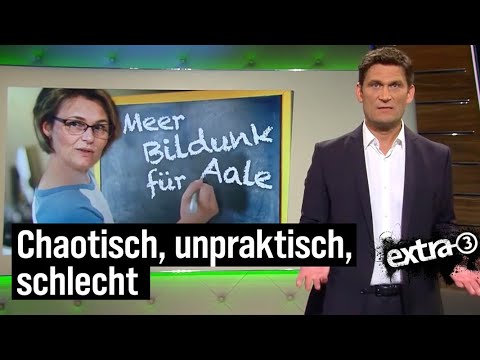 Das deutsche Bildungssystem  | extra 3 | NDR
