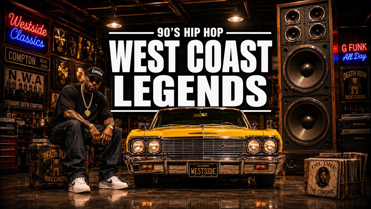 90s Gangsta Hip Hop Rap Songs | Classic West Coast G-Funk Mix for