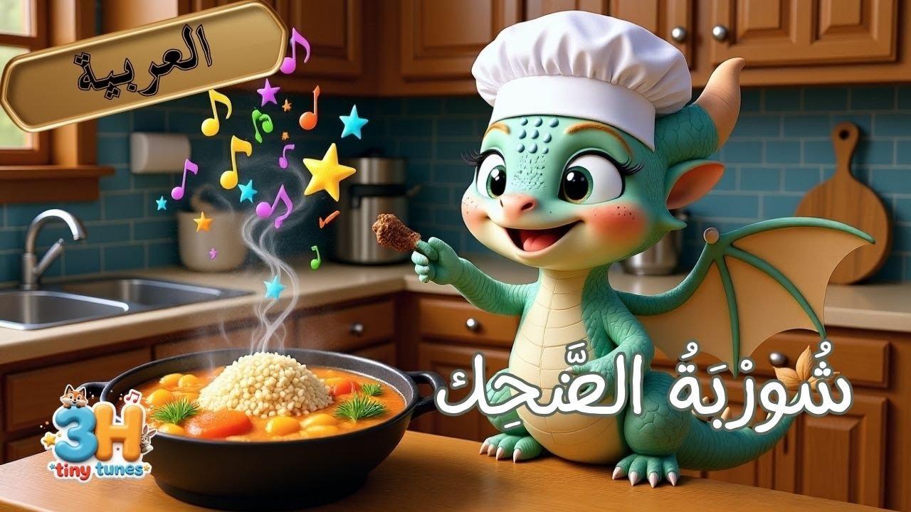 فِيبُو التِّنِّين 🐉🍲 | شُورْبَةُ الضَّحِك | أُغْنِيَةُ الخَيَالِ وَالإِبْدَاعِ لِلأَطْفَال