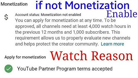 If monetization not Enabled after 10K views then watch this video