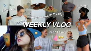 WEEKLY VLOG | REALISTIC DAYS IN MY LIFE | TRAVEL PREP | PERIOD CUP ATTEMPT | LOST? Conagh Kathleen