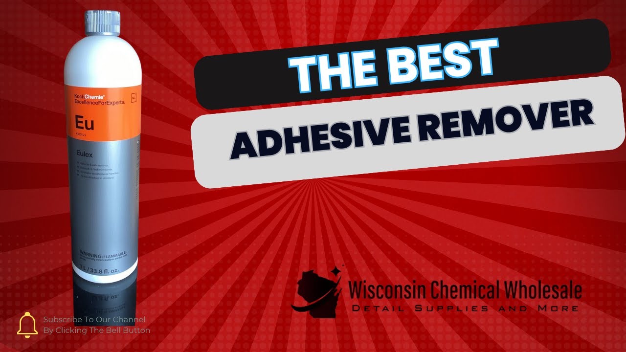 Adhesive remover that won't dull your finish | Wisconsin Chemical Wholesale