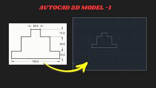 AutoCad [2D] Model Drawing - I