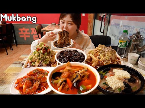 가성비 최고인 중식집..👍 1인 12,000원 중식 풀코스 가능한 용인 신짬뽕 먹방 Mukbang
