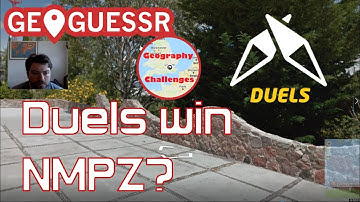 First attempt at winning a Geoguessr Duel NMPZ