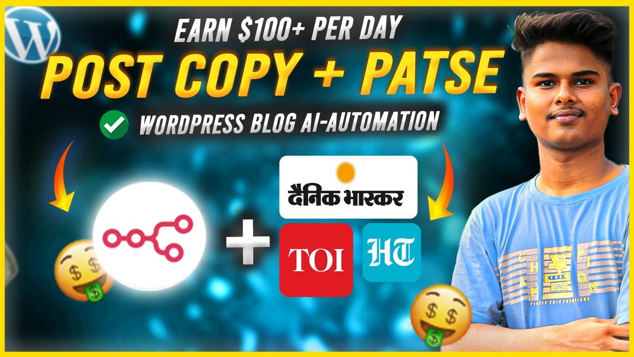AI Agent se Auto Blogging + WordPress Automation | AdSense + Google News Ready