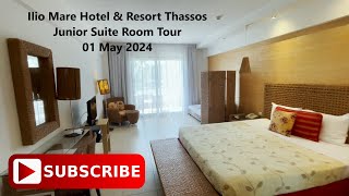 Room Tour @ Ilio Mare Beach Hotel Resort Skala Prinos Thassos Greece | 01 May 2024 | #NotA5StarHotel