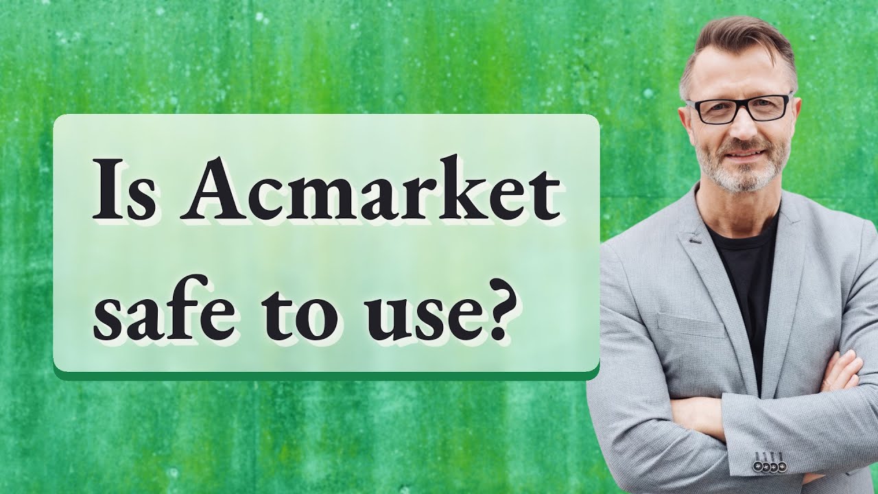 Is Acmarket safe to use?