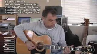Video thumbnail of "Be Thou My Vision (Cut Capo Acoustic Guitar)"