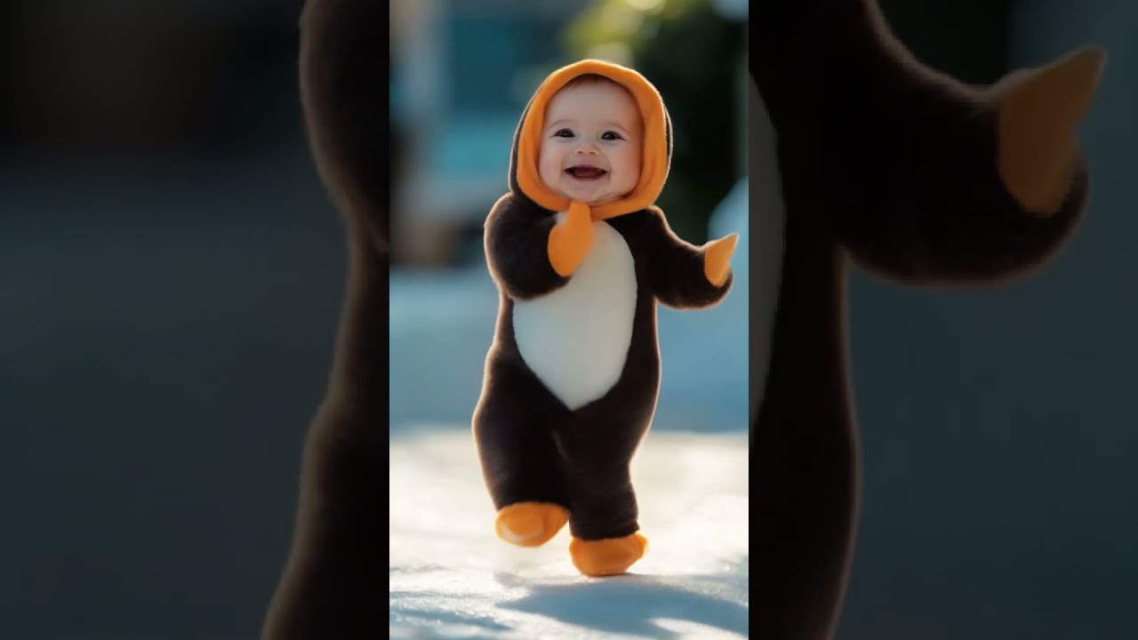 Cute Baby Laughing Joins Shark Dance Unreal Joy