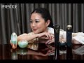 Night skincare routine with shiseido future solution lx