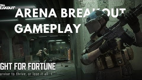 Download Arena Breakout Gameplay On Android (CBT-2) | Max Graphics | New Updates