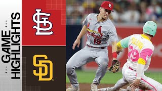 Cardinals vs. Padres Game Highlights (9\/22\/23) | MLB Highlights