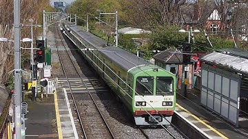 Irish Rail 8510 Class Dart Train number 8616 - Sydney Parade, Dublin