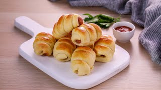 Sausage pastries معجنات النقانق
