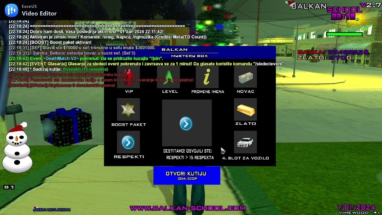 Otvorio sam 30 Donatorskih kutija! @BalkanSchoolCommunity