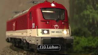 Model Train Novelties (759) Trix 22186 Class 381 of the ŽSSK