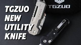TGZUO Q56 Titanium Folding Utility Knife: Full Review & Hands-On