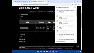 Download & Install Intel VGA Driver for Z890 EAGLE WIFI7 (Windows 10/11) screenshot 4