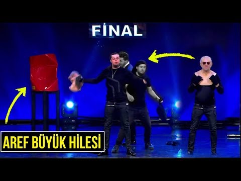 AREF BÜYÜK HİLESİ İFŞA - YETENEK SİZSİNİZ TÜRKİYE FİNAL