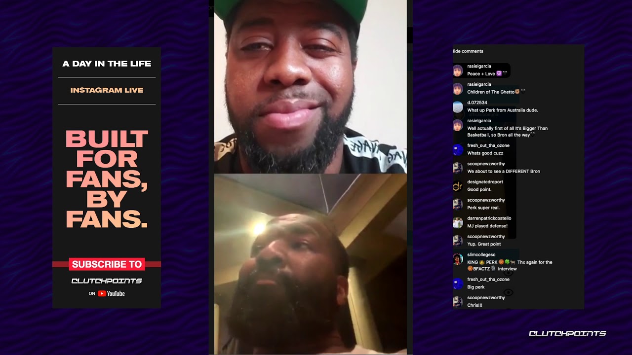 Kendrick Perkins Stands Up For Lebron James In Goat Debate Vs