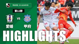 愛媛ＦＣvsヴァンフォーレ甲府 J2リーグ 第12節