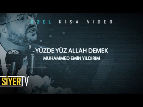 Yüzde Yüz Allah Demek | Muhammed Emin Yıldırım (Kısa Video)