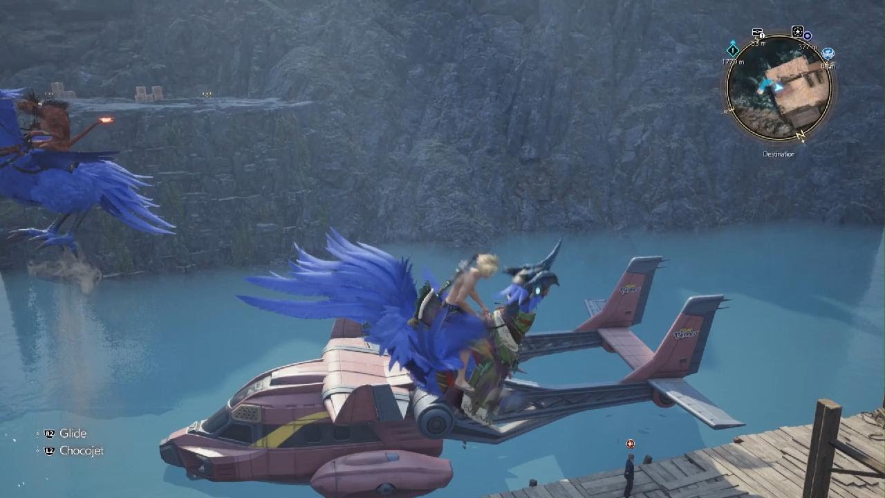 FINAL FANTASY VII REBIRTH could you guys stop farting and help me?!?