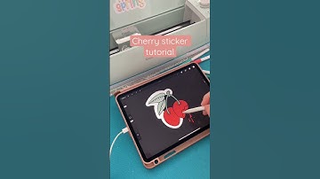 Easy Cherry Sticker Tutorial on Procreate: Step-by-Step Guide for Beginners