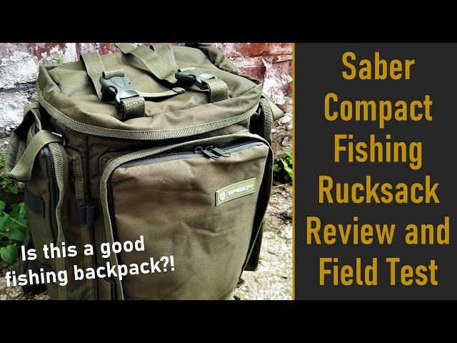Saber Compact Fishing Rucksack Review and Field Test 