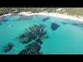 Présentation du mouillage de Cala d'Orzu -  en Corse